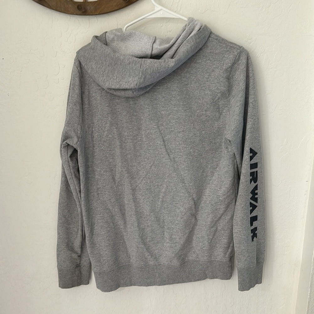 Airwalk Youth Large Gray Pullover Hoodie - Picture 6 of 8